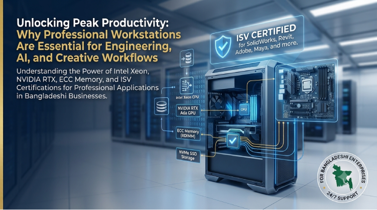 Why Professional Workstations Are Essential for Engineering, AI, and Creative Workflows